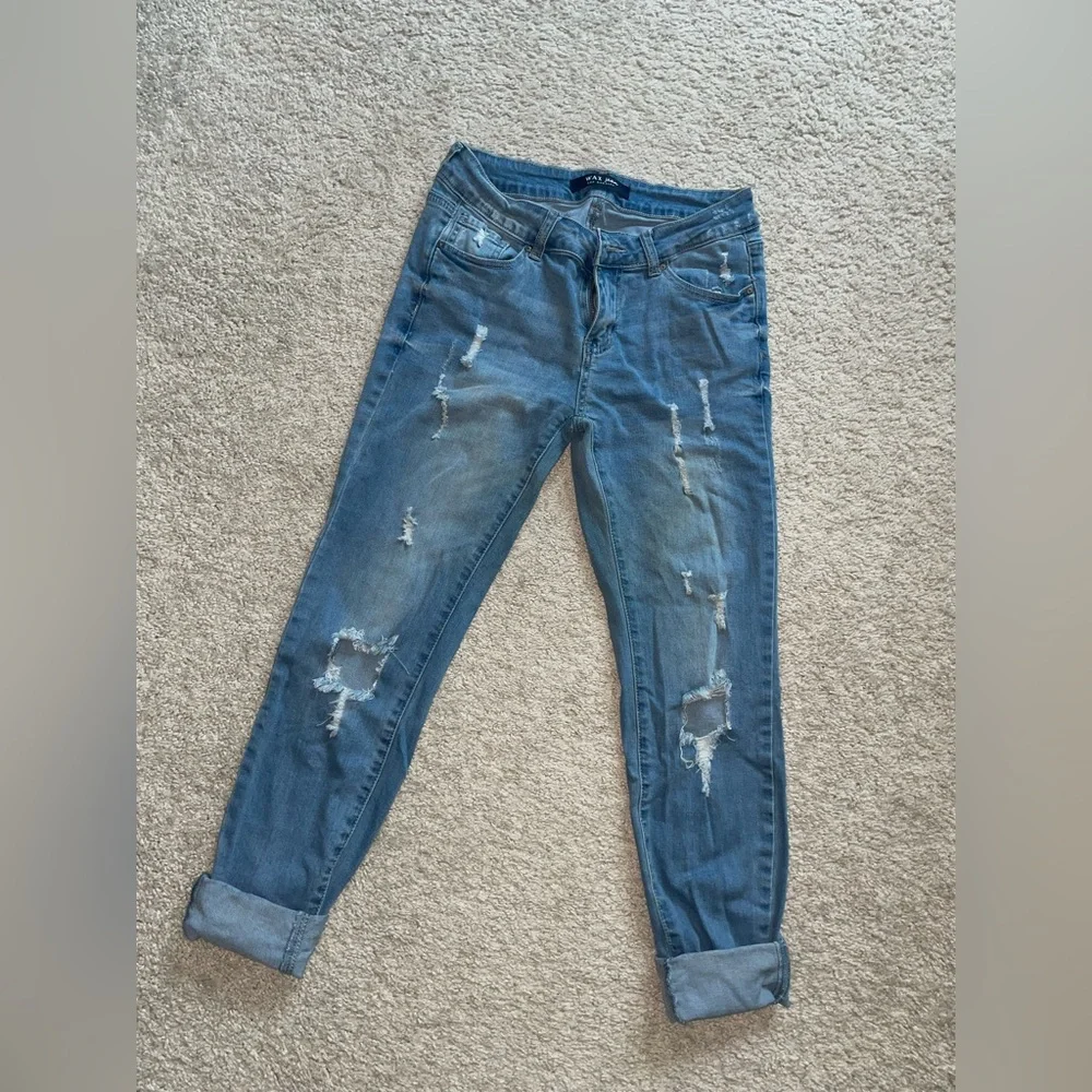 Wax stretch jeans - Picture 1 of 3